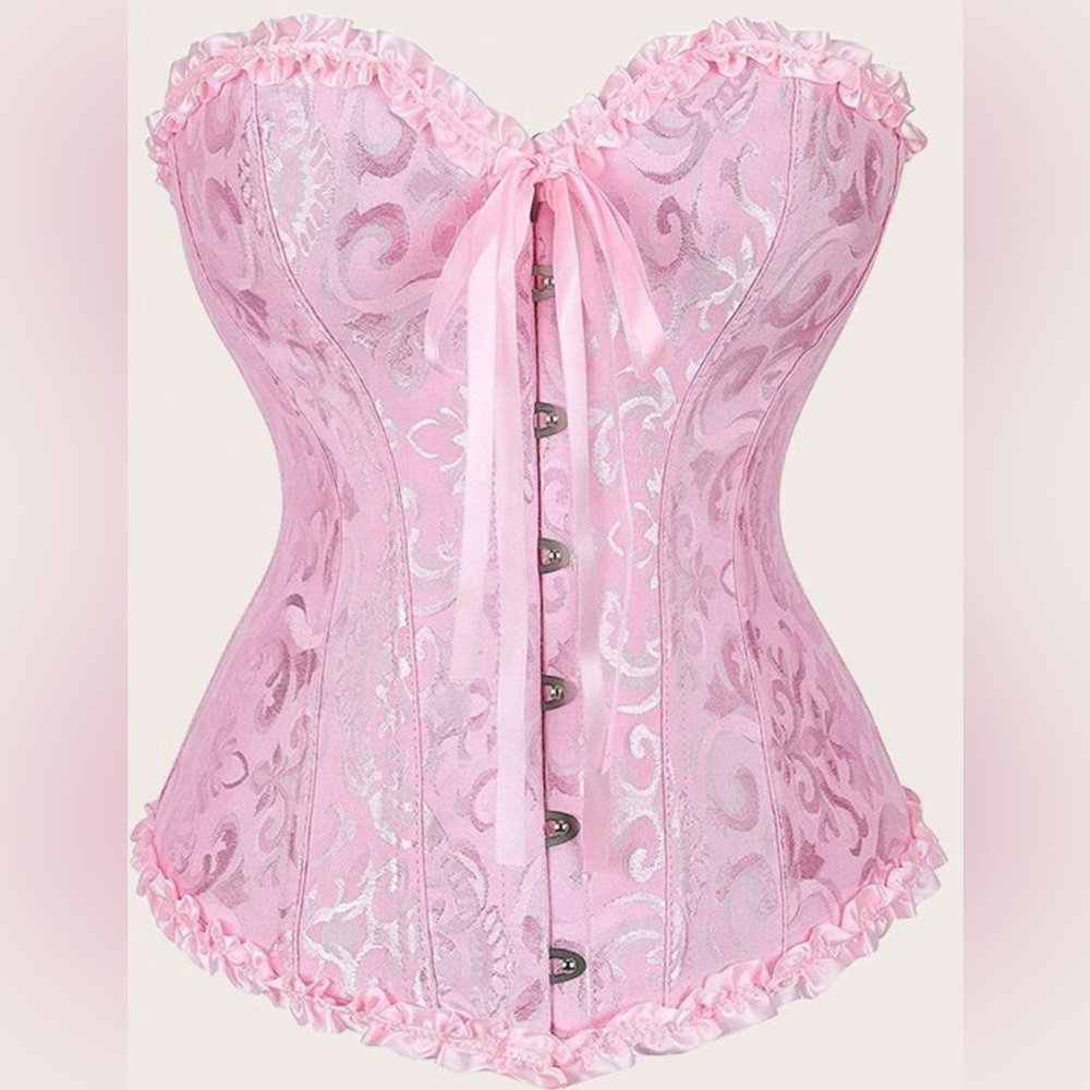 Pink Corset Top! never worn!